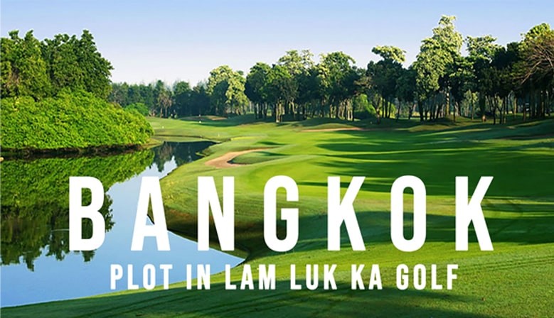 Terrain de 3272 m² à vendre dans un golf Thaïlande 